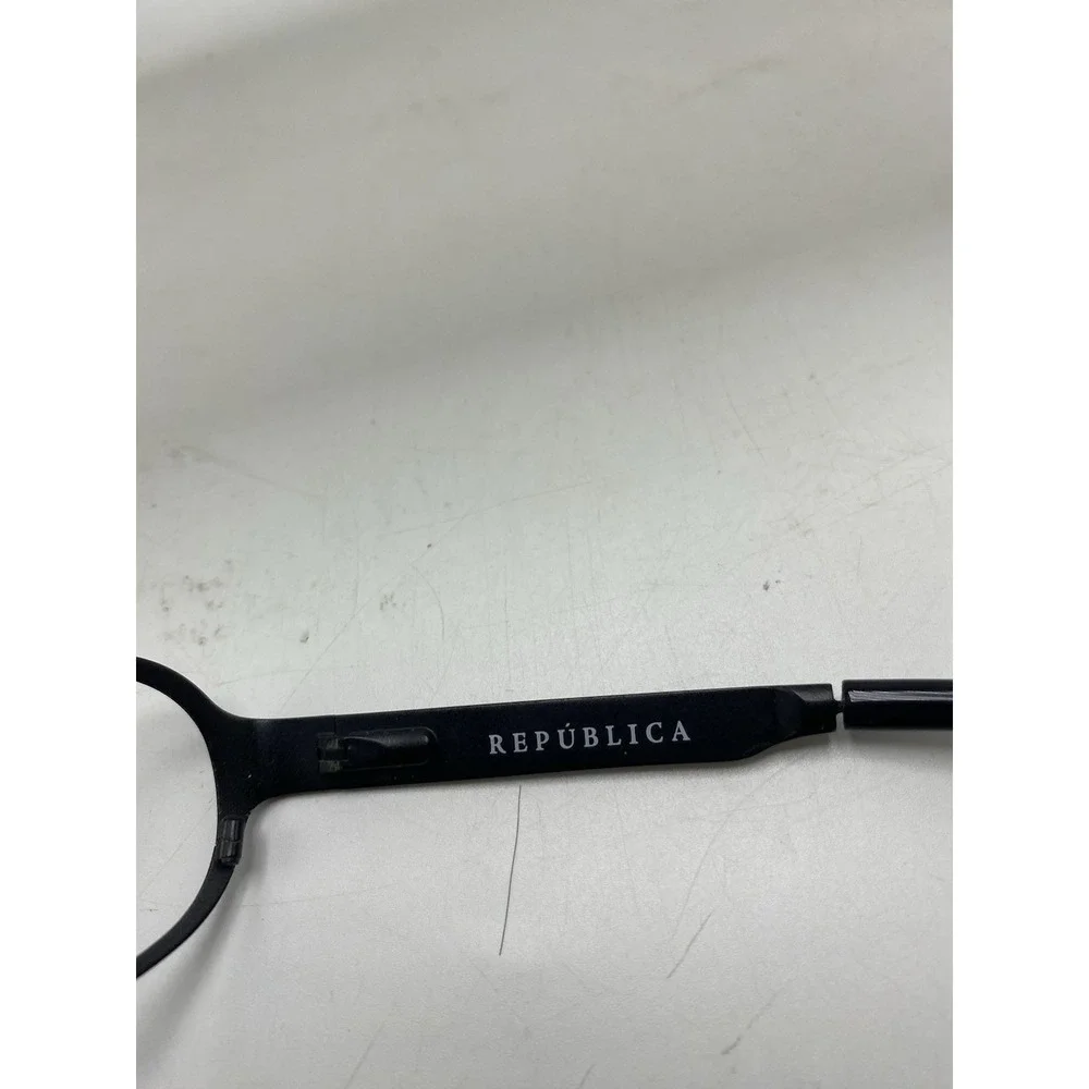 Republica Sunglasses Eyeglasses FRAME ONLY D.F. 64-15-125 Black 128